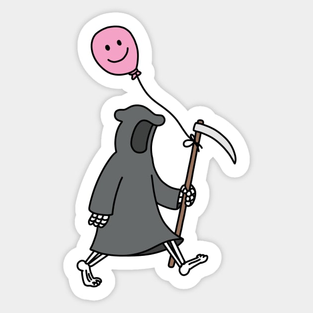 Death balloon Sticker by Buni